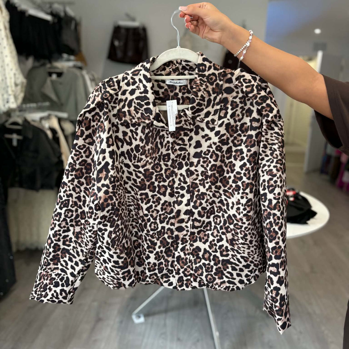 Leopard Print Jacket
