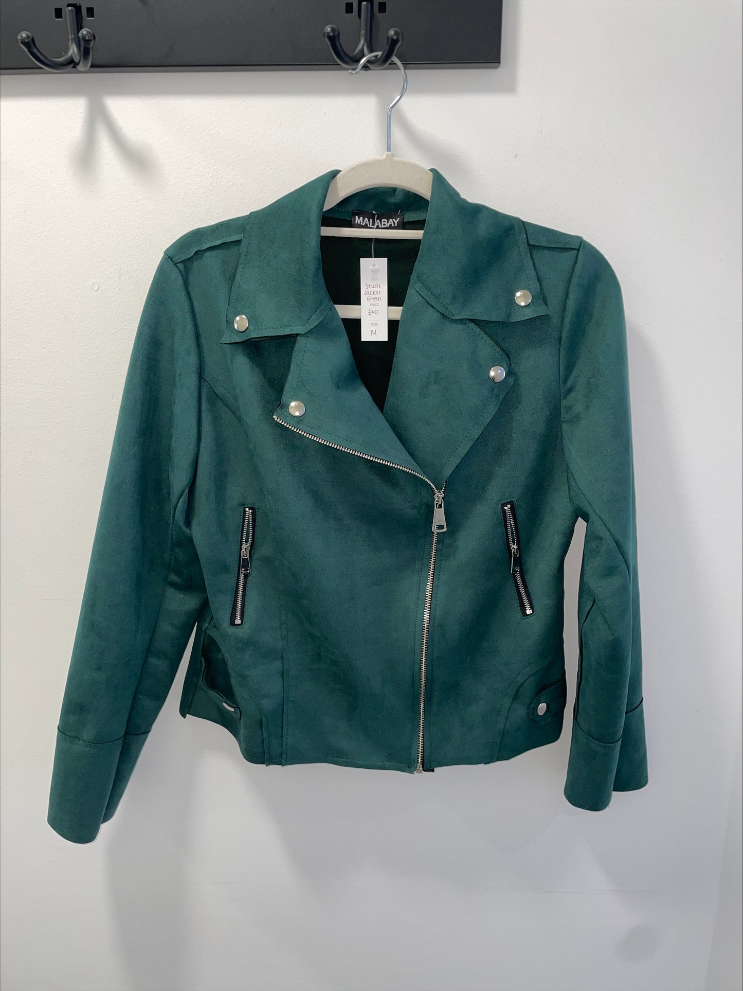 Suede Jacket - Green
