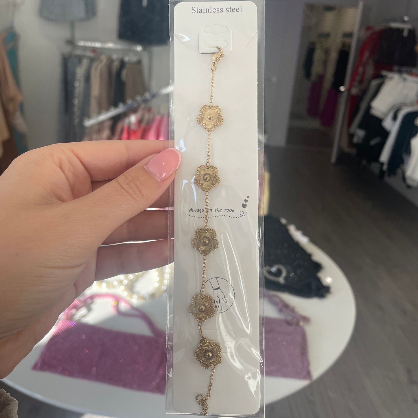 Clover Bracelet- Gold