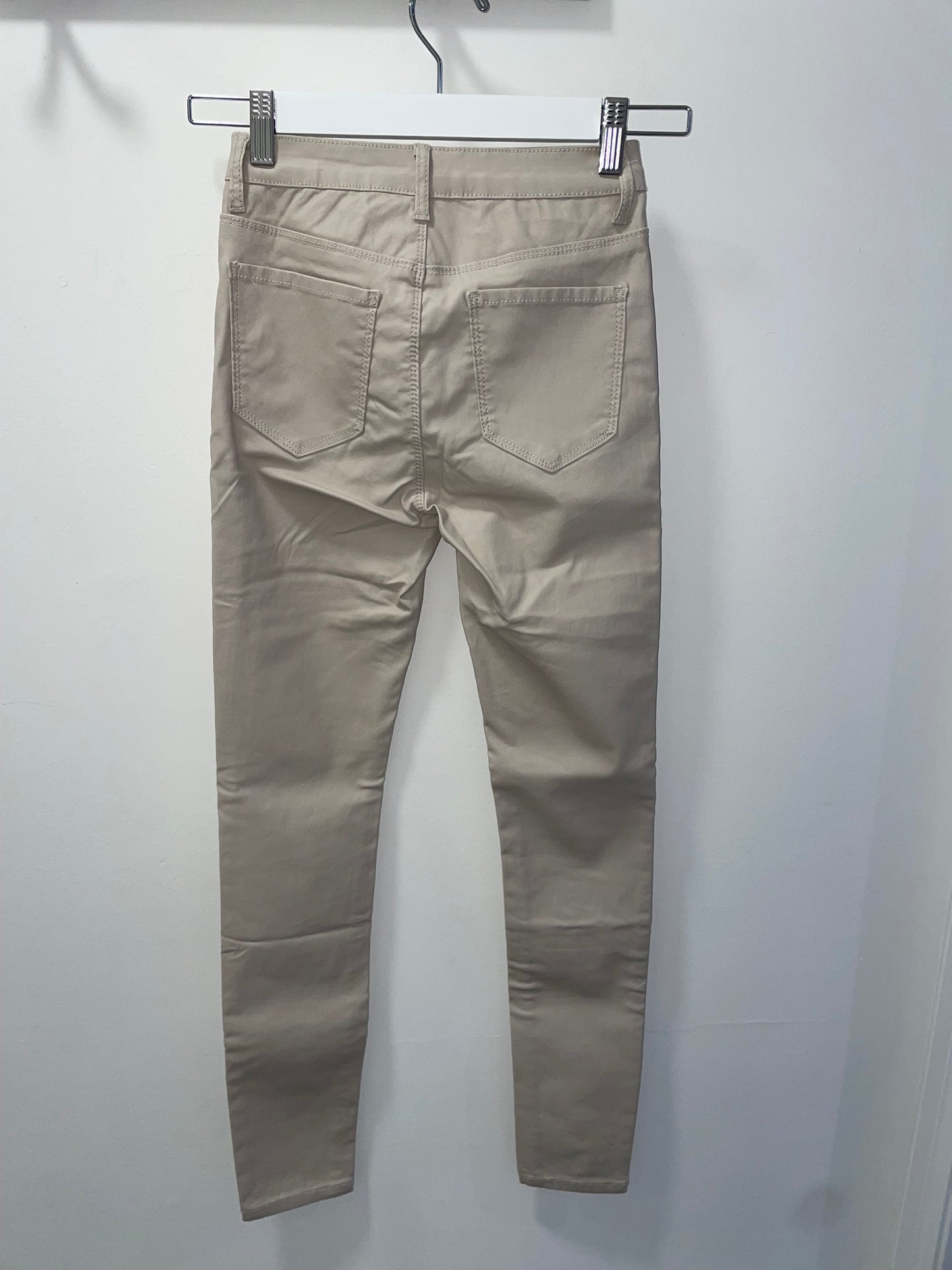 Leather Trousers - Stone