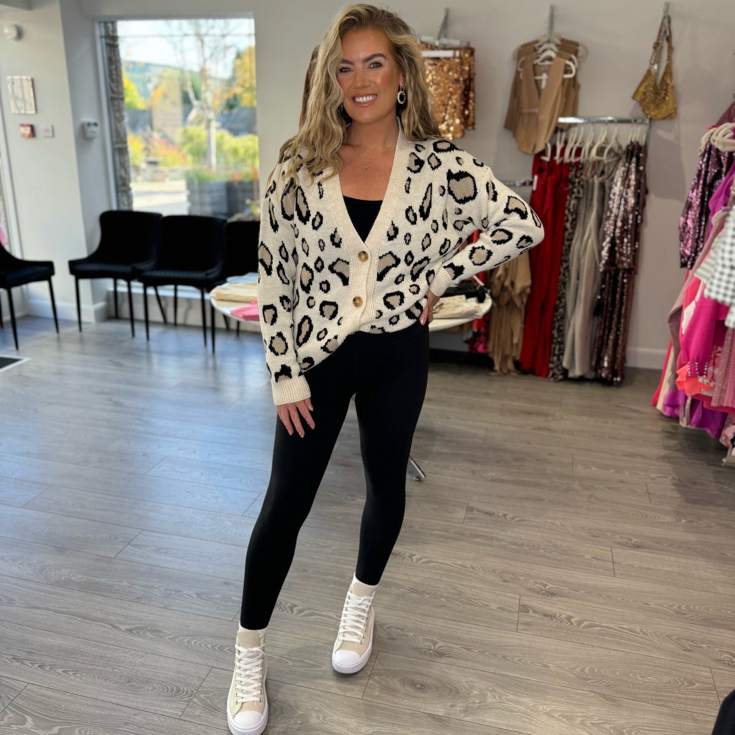 Leopard Cardigan