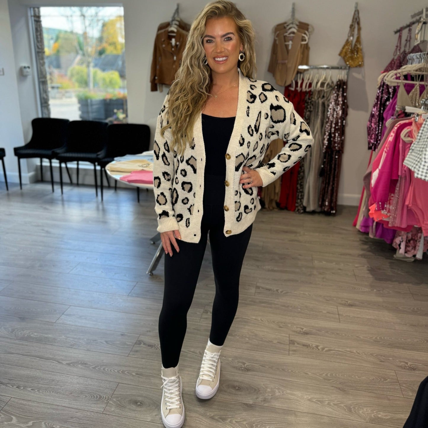 Leopard Cardigan